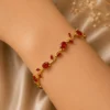 Tulip Bracelet Red