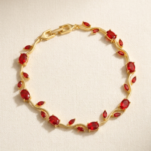 Tulip Bracelet Red